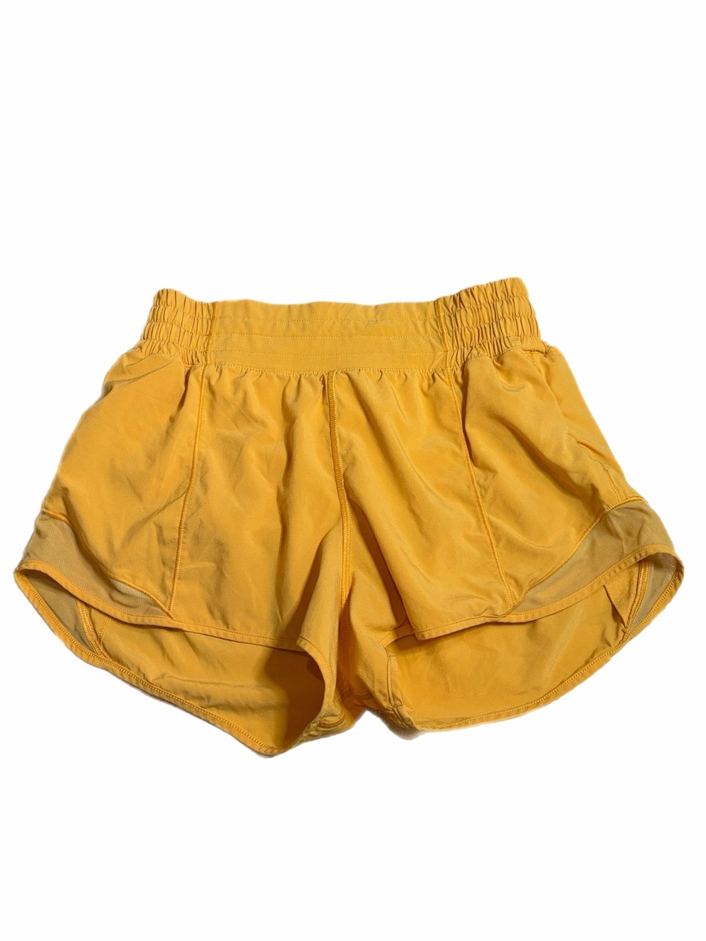 NWOT Lululemon Hotty Hot High-Rise Lined Short 2.5" (Mango Dream) Size 4